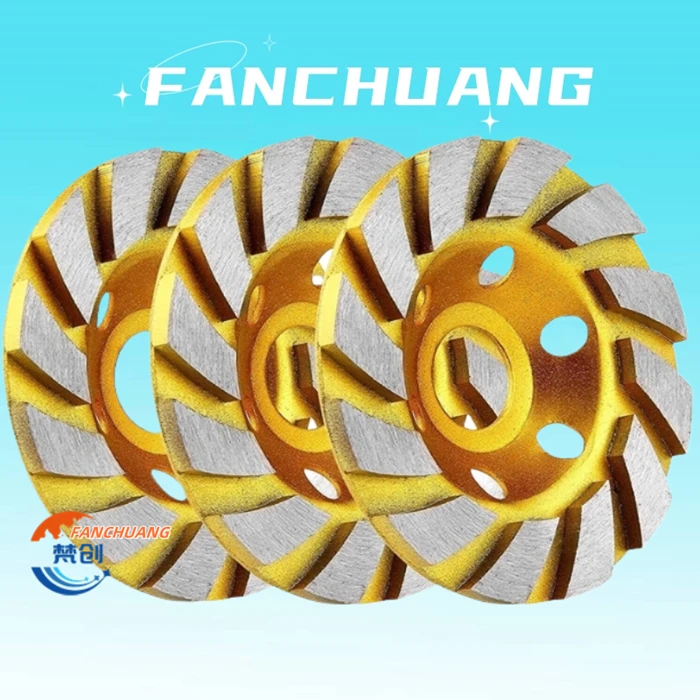 4-Inch Diamond Grinding Cup Wheel Concrete Turbo For Angle Grinder