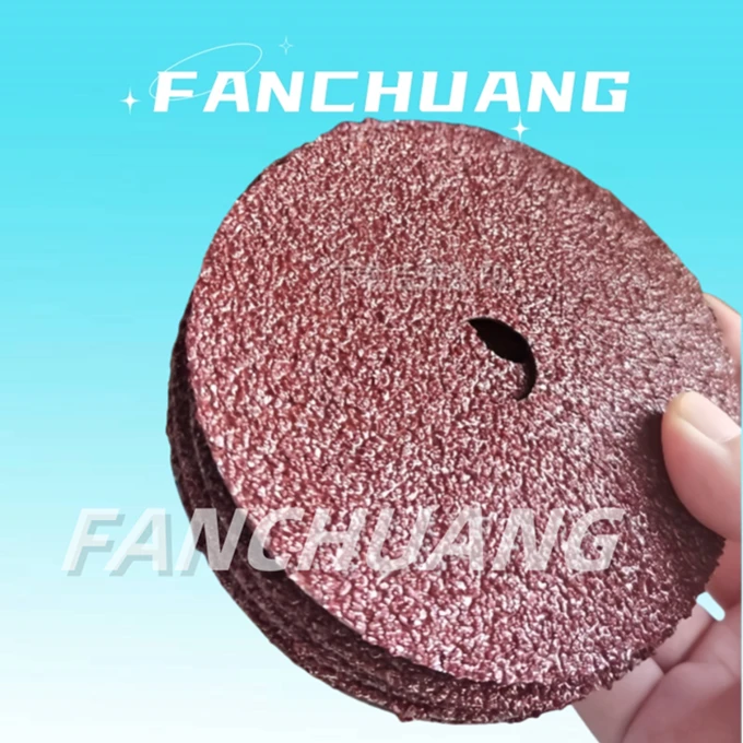 4 Inch Fiber Discs