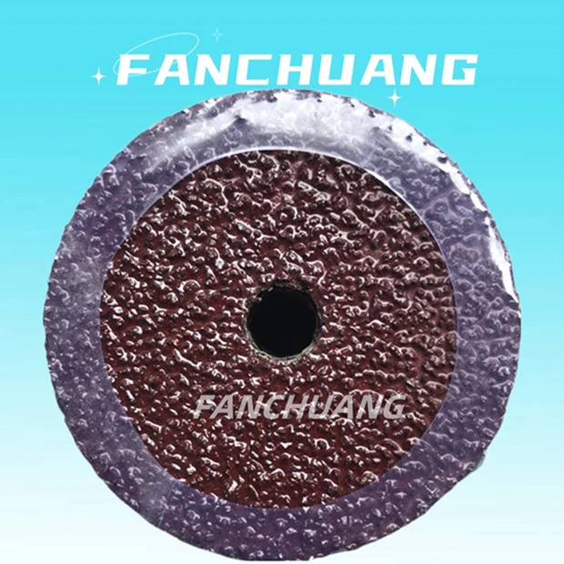 4inch Steel Paper Grinding Disc Fiber Sand Disc 16 Mesh