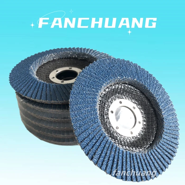 40-320 Grit Zirconia Abrasive Sanding Flap Disc Grinding Discs