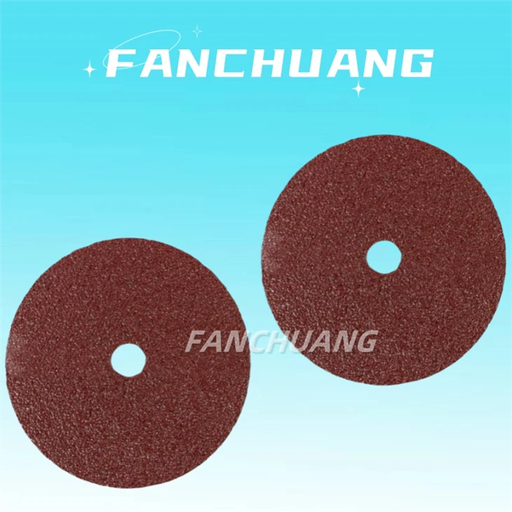 Aluminum Oxide Resin Sanding Grinding Fiber Discs