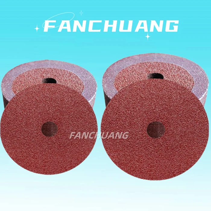 4 Inch Sanding Discs Aluminum Oxide Resin Fiber Grinding Disc With Center Hole