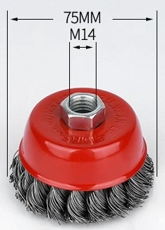 75mm wire brush wheel for grinder 75mm wire brush wheel for grinder