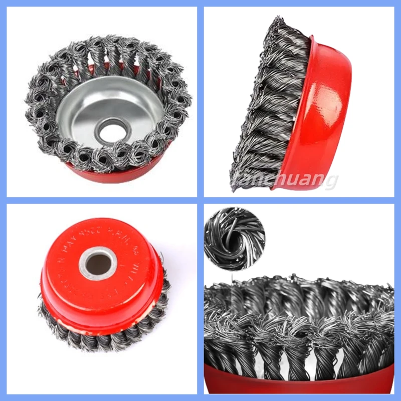 Crimp Cup Wheel For Angle Grinder