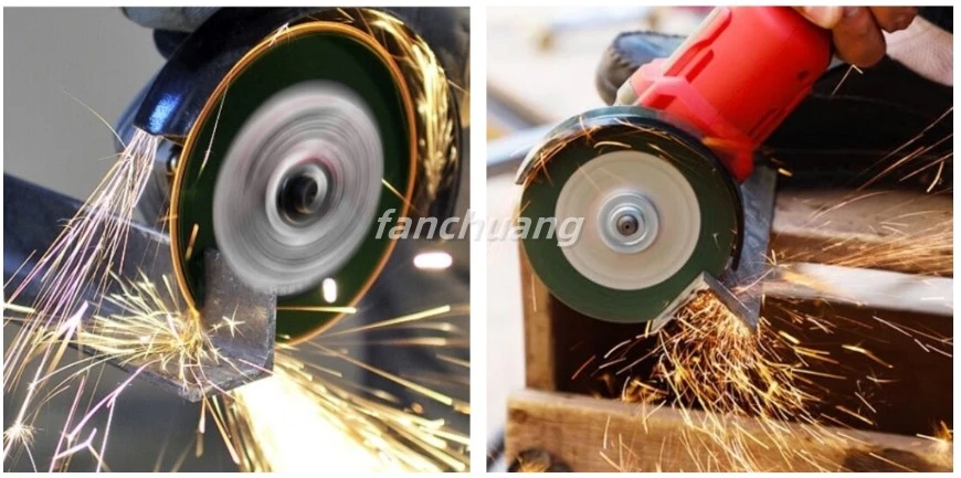 Application of cut off wheel