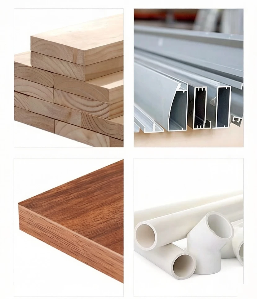 WOOD PLASTIC ALUMINIUM