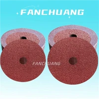 5 '' Vinkelkvarnslipning av slipdisskivan aluminiumoxidhartsfiber med 7/8 '' Arbor