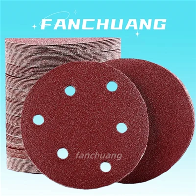 125 mm slipskivor 40 60 80 120 240 Grit Orbital Sander Pads Sandpapper