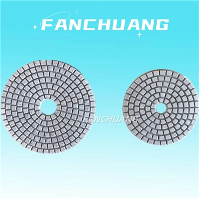 Polerkuddar Diamond Grits 100mm Wet Poler Pad
