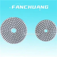 Polerkuddar Diamond Grits 100mm Wet Poler Pad