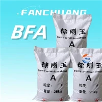 Högkvalitativt brun aluminiumoxid-sandblästringsmaterial